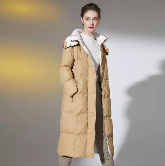 Oversized down puffer coat - Picture 2 of 5